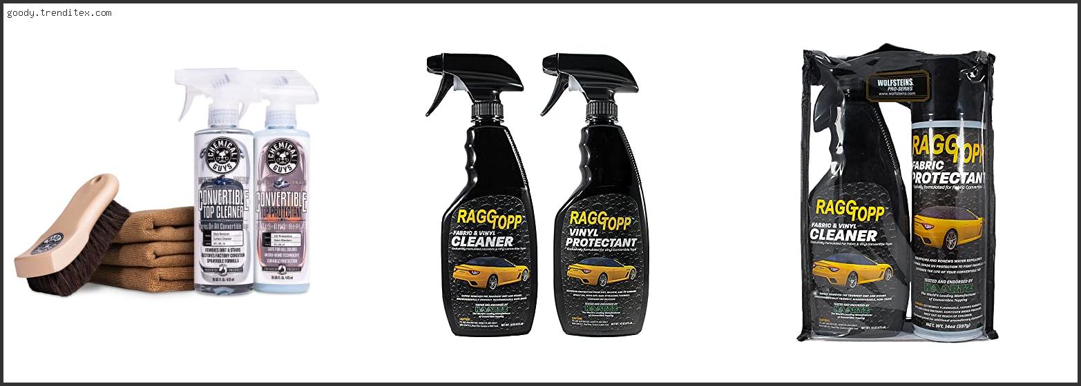 Top 10 Best Convertible Top Cleaner [2024]