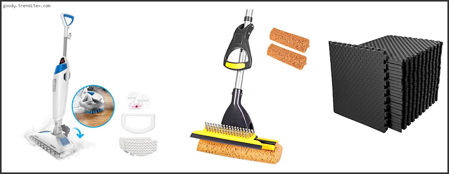 Top 10 Best Mops For Rubber Gym Flooring Based On User Rating