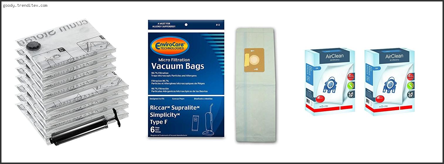 Top 10 Best Bio Speedclean Vacuum Bags – To Buy Online