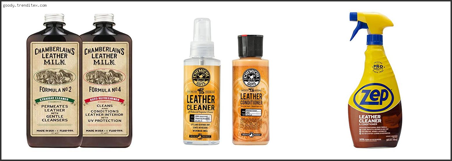 Top 10 Best Smelling Leather Cleaner Reviews With Products List