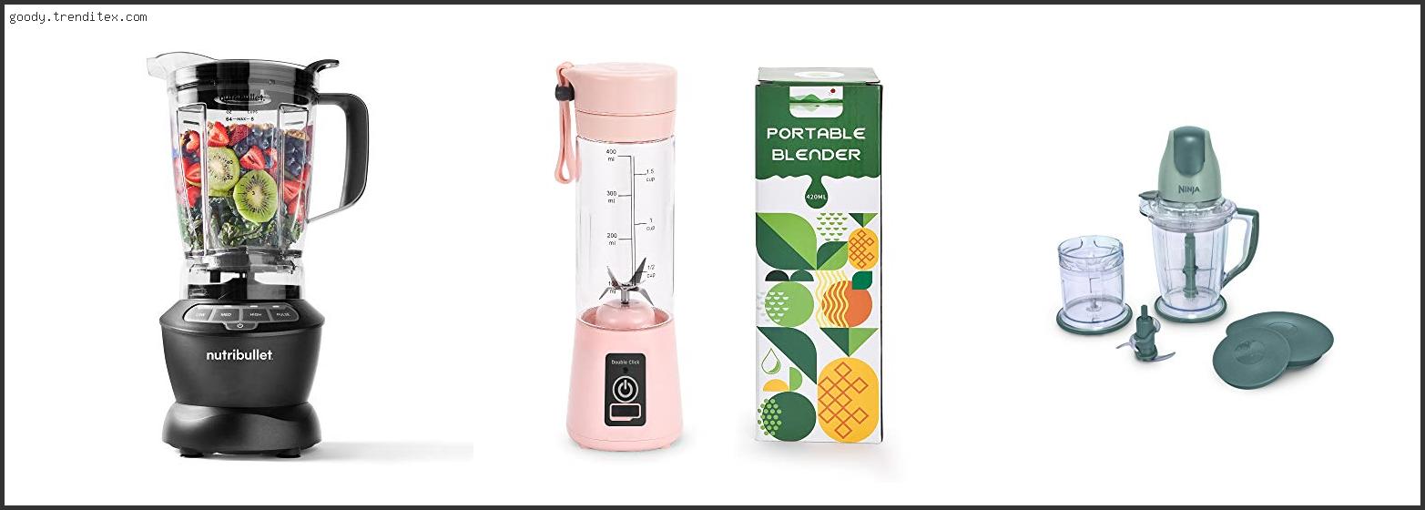 Top 10 Best Personal Blender For Crushing Ice – Available On Market