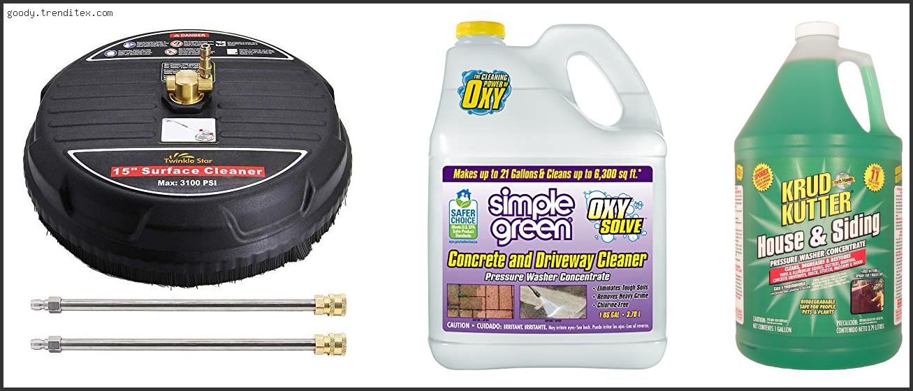 Top 10 Best Cleaner For Pressure Washing [2024]