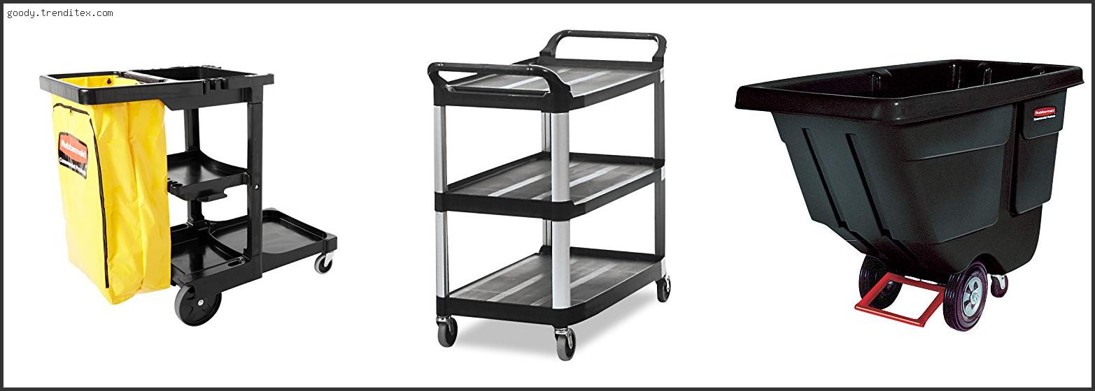 Top 10 Best Rubbermaid Cleaning Cart Wheels [2024]