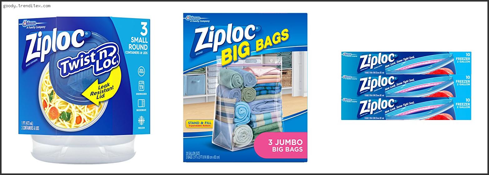 Top 10 Best Ziploc Vacuum Sealer Containers [2024]