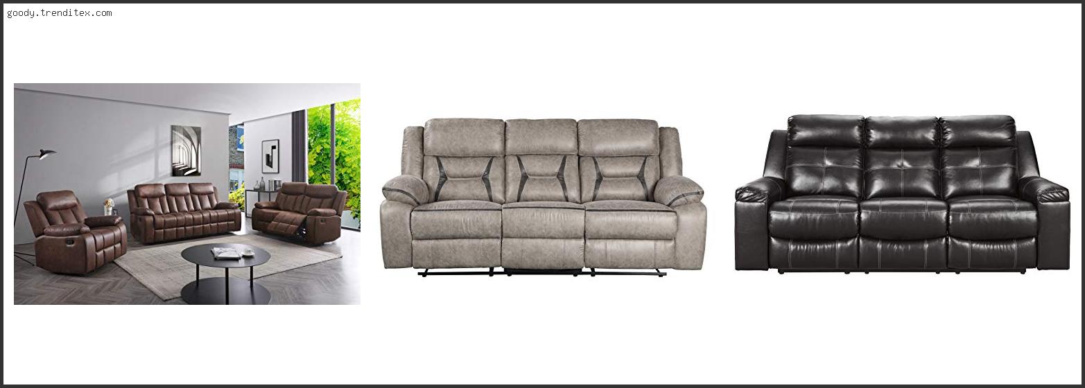 Top 10 Best Recliner Sofa Set [2024]