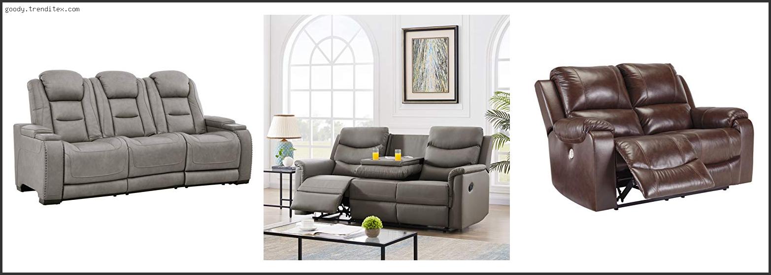 Best Leather Recliner Sofa