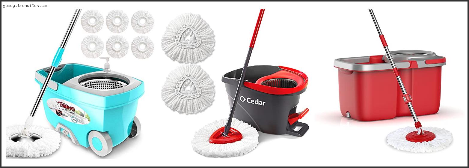 Top 10 Best Oshang Easywring Spin Mop And Bucket [2024]