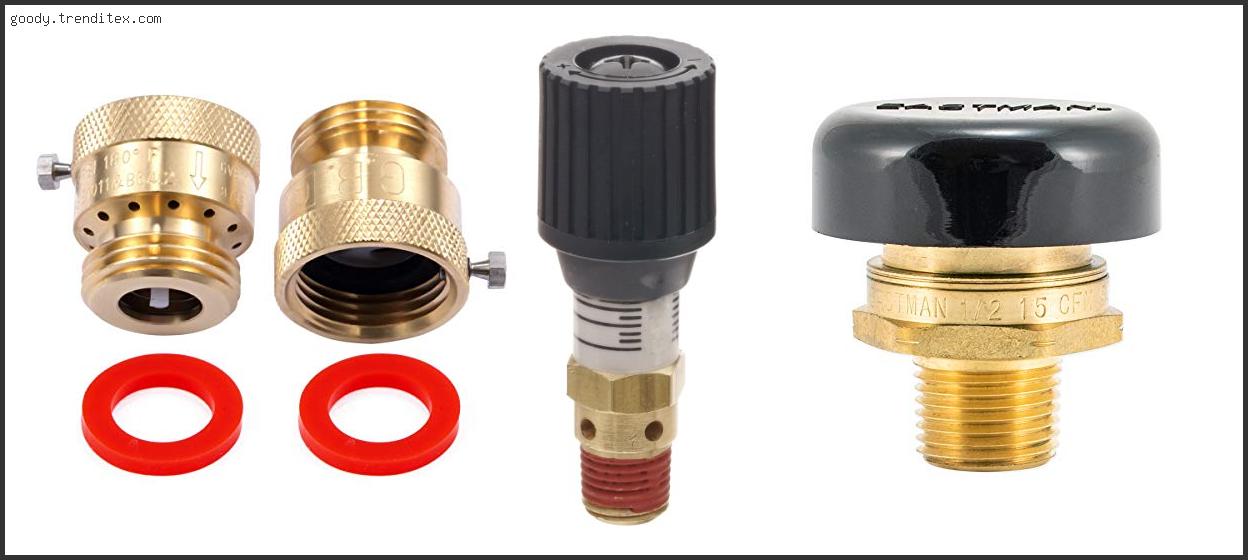 Best Inline Vacuum Relief Valve