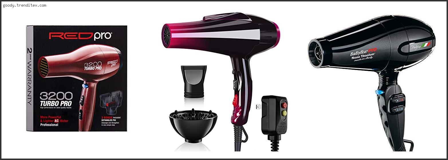 Top 10 Best High Watt Blow Dryer [2024]