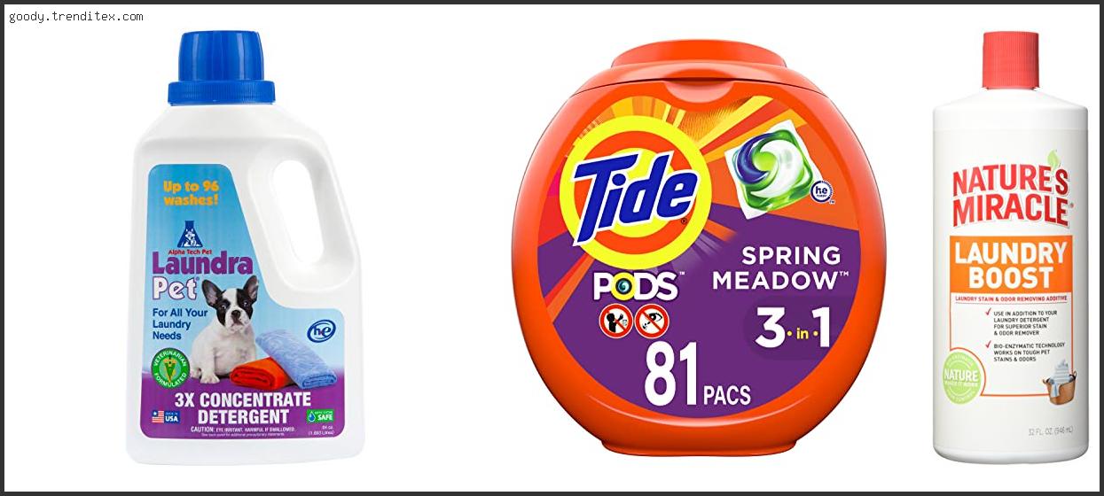 Top 10 Best Laundry Detergent For Cat Pee [2024]