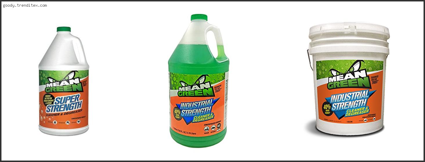 Top 10 Best Mean Green Industrial Strength Cleaner [2024]