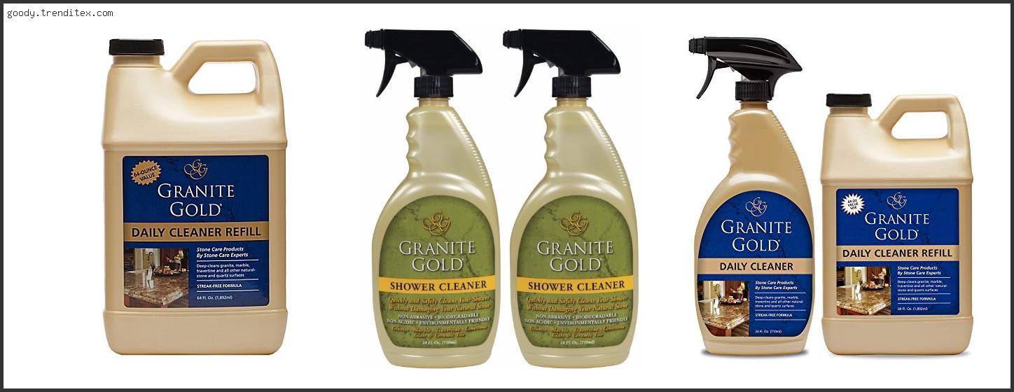 Top 10 Best Granite Gold Stone And Tile Floor Cleaner [2024]