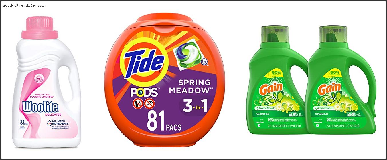 Top 10 Best Detergent For Wonder Wash [2024]