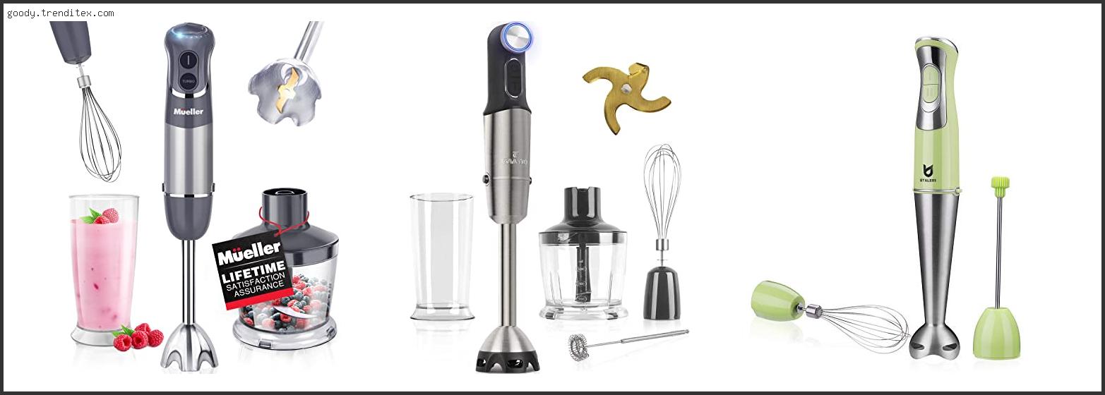 Top 10 Best Immersion Stick Blender Uk Based On Scores