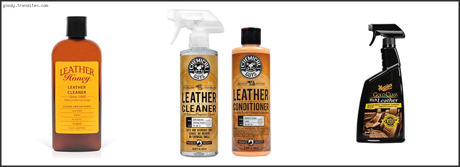 Top 10 Best Cream Leather Car Seat Cleaner [2024]