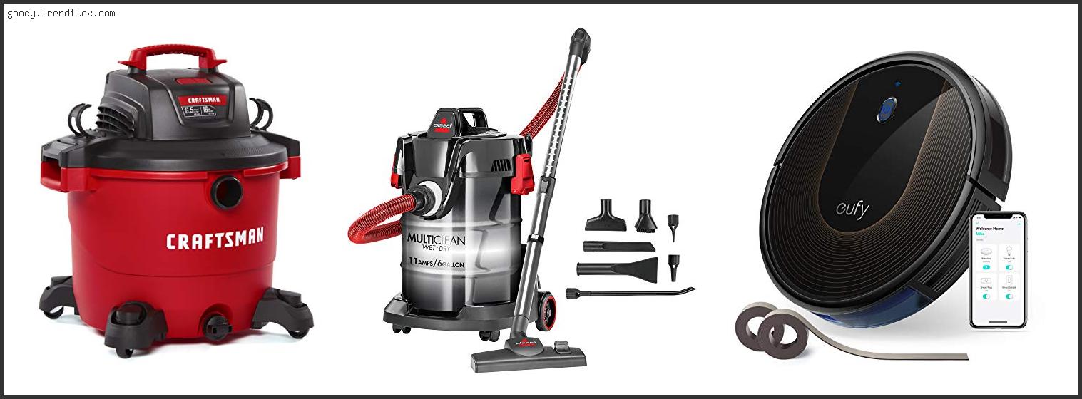 Top 10 Best Vacuum For Garage Floor [2024]