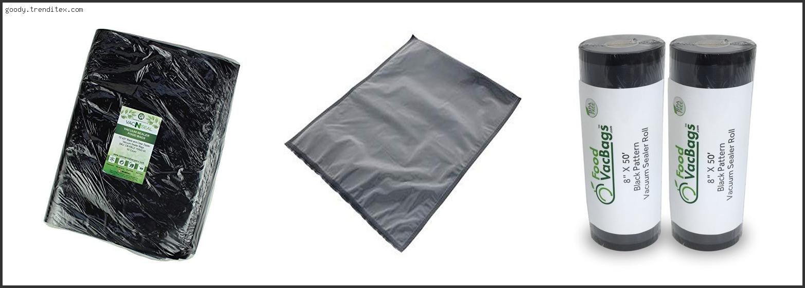 Top 10 Best Black And Clear Vacuum Seal Bags [2024]