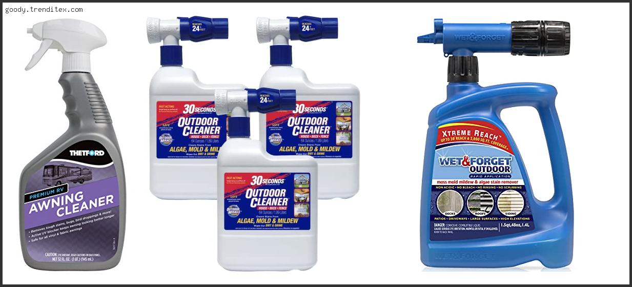 Top 10 Best Vinyl Awning Cleaner [2024]