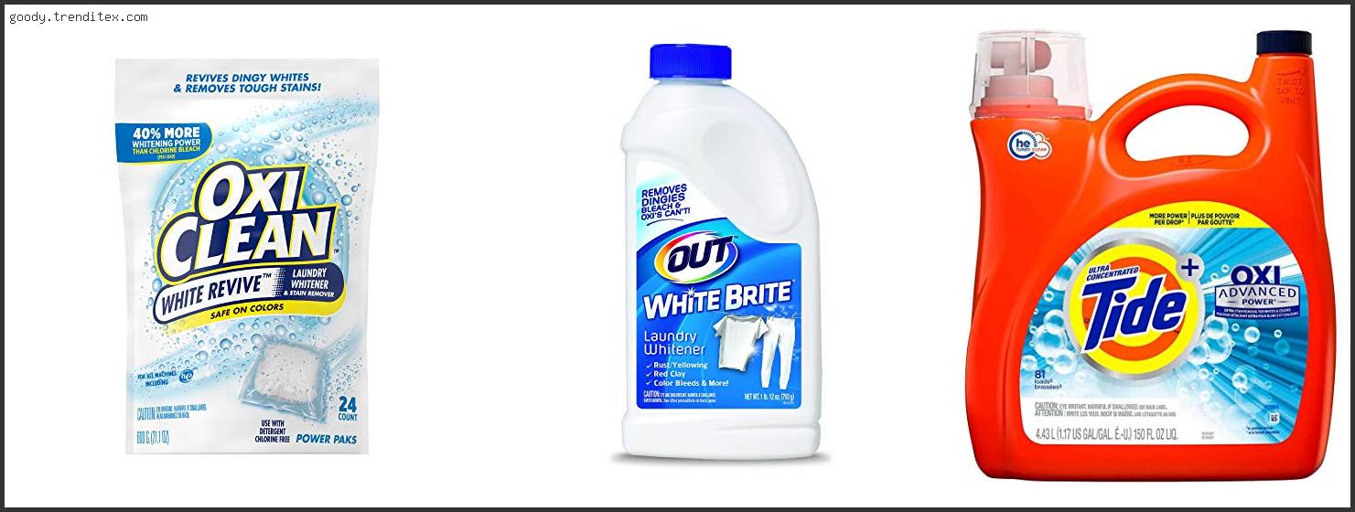 Top 10 Best Detergent For White Clothes [2024]