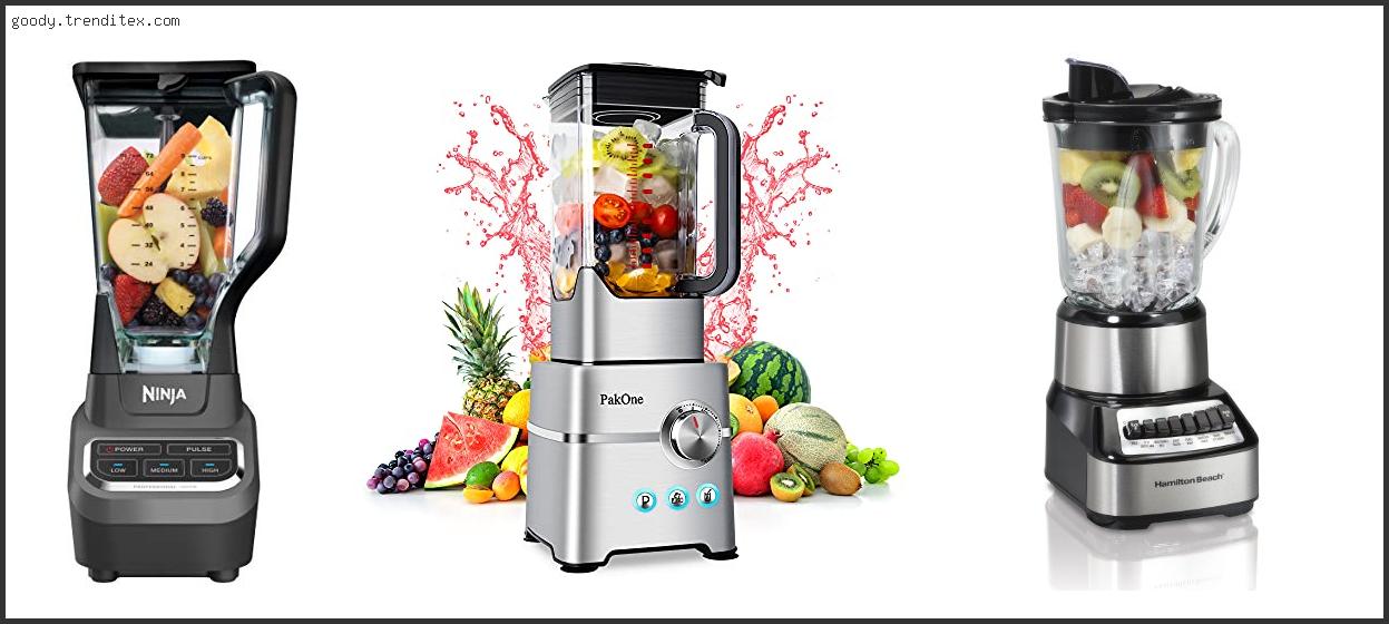 Top 10 Best Blenders For Crushing Ice [2024]