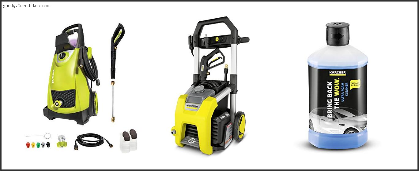 Top 10 Best Detergent For Karcher Pressure Washer Reviews With Scores