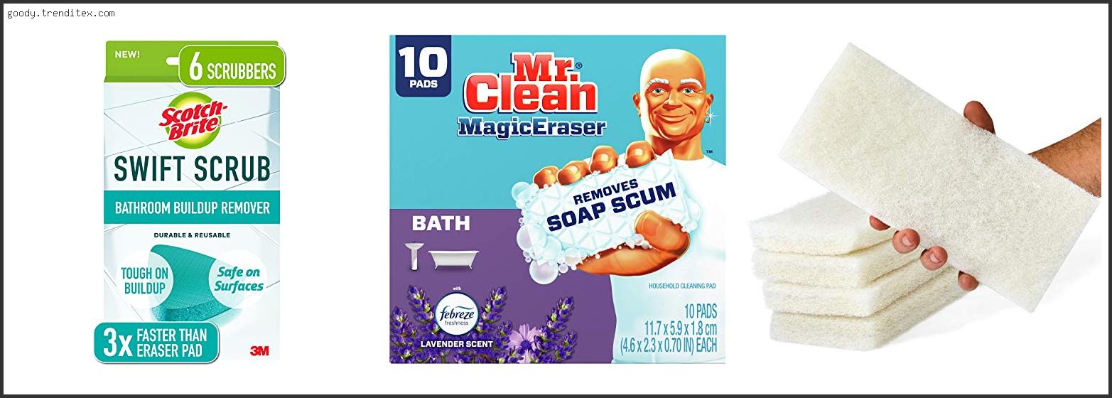 Top 10 Best Sponge For Cleaning Shower [2024]