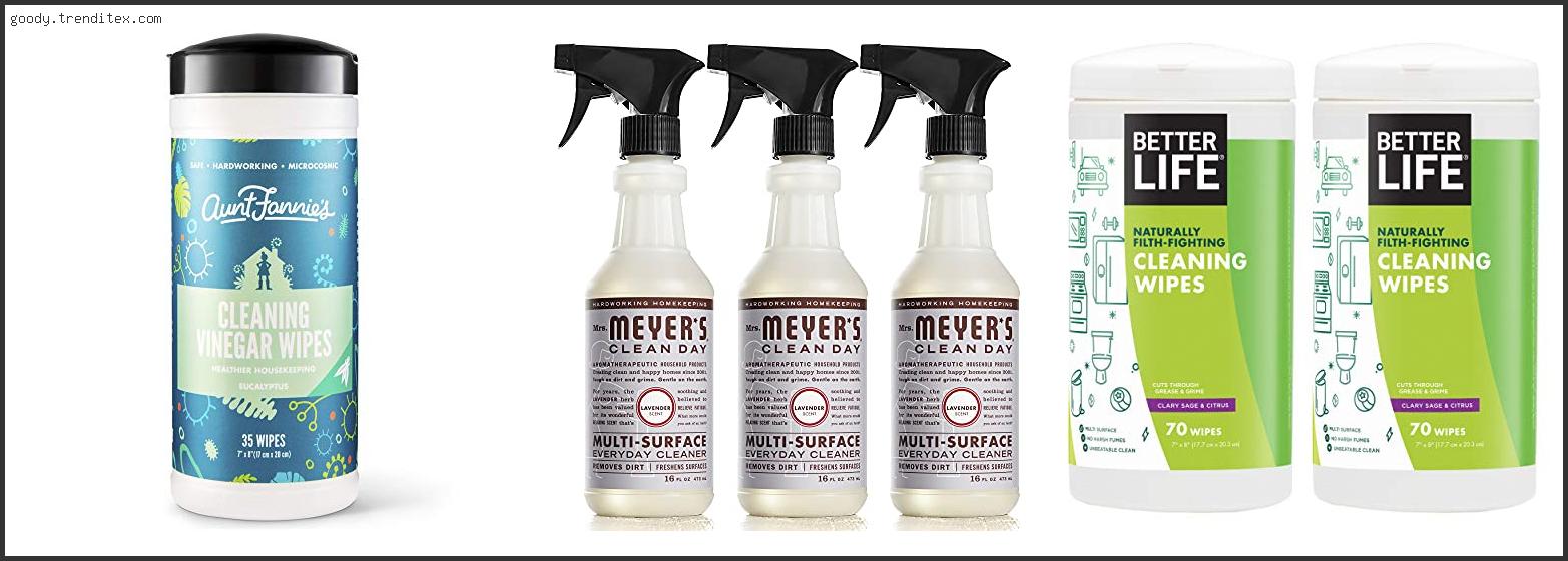 Top 10 Best Mrs Meyers Cleaning Wipes [2024]