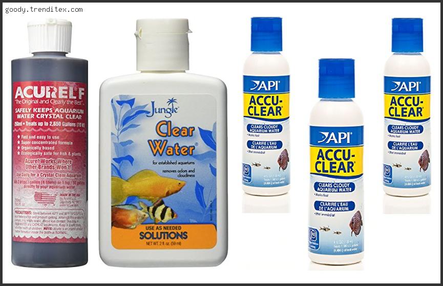 Top 10 Best Aquarium Water Clarifier [2024]