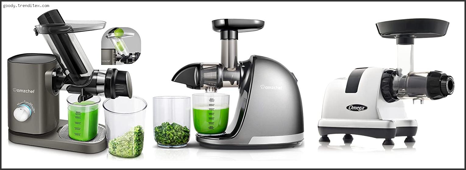 Top 10 Best Cold Press Masticating Juicer [2024]