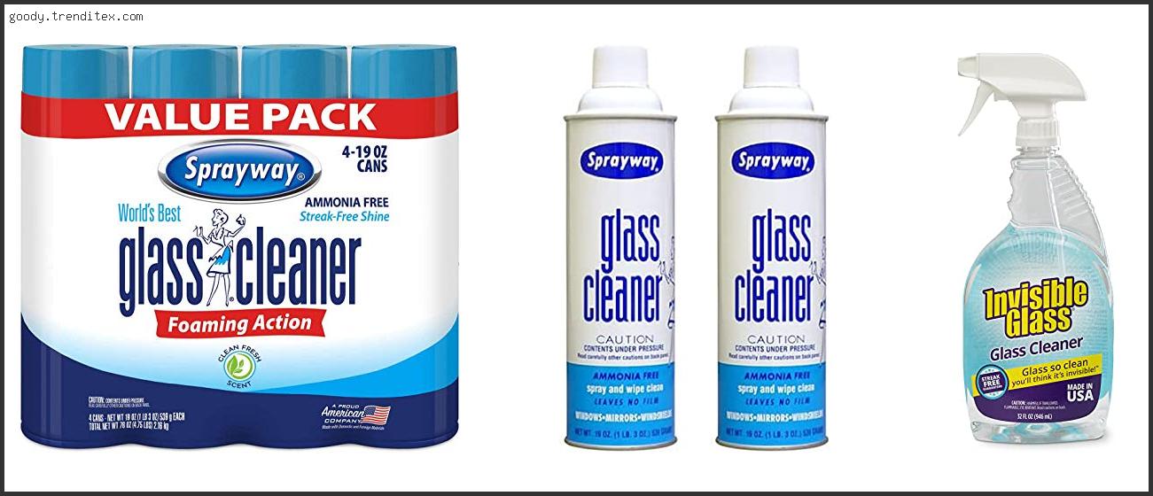 Top 10 Best Streak Free Glass Cleaner [2024]