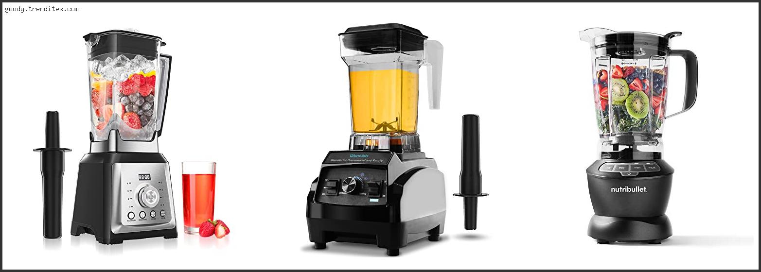 Top 10 Best Blender For Crushing Ice Cubes [2024]