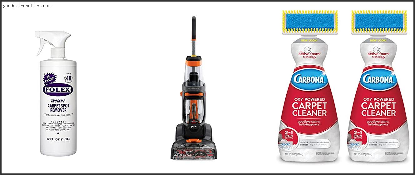 Top 10 Best Carpet Cleaner Products [2024]