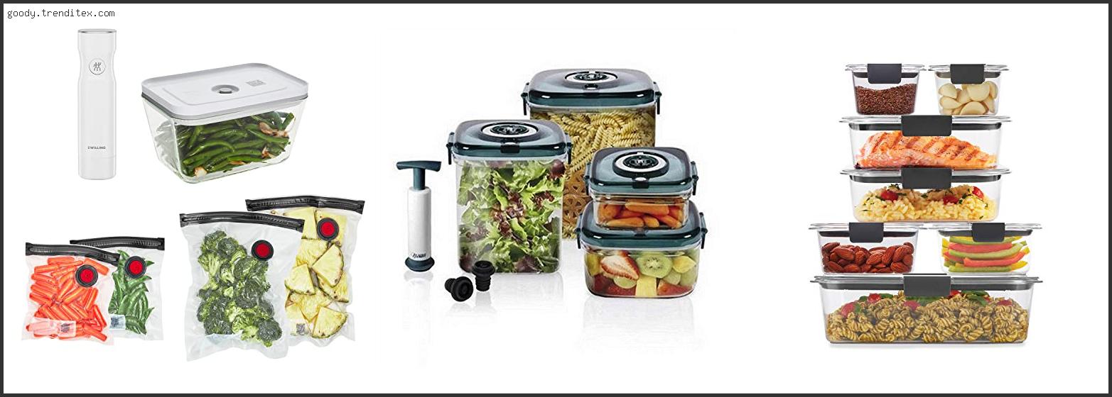 Top 10 Best Nuwave Flavor Lockers Vacuum Containers [2024]