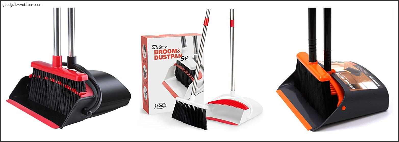 Top 10 Best Self Cleaning Broom And Pan Set [2024]