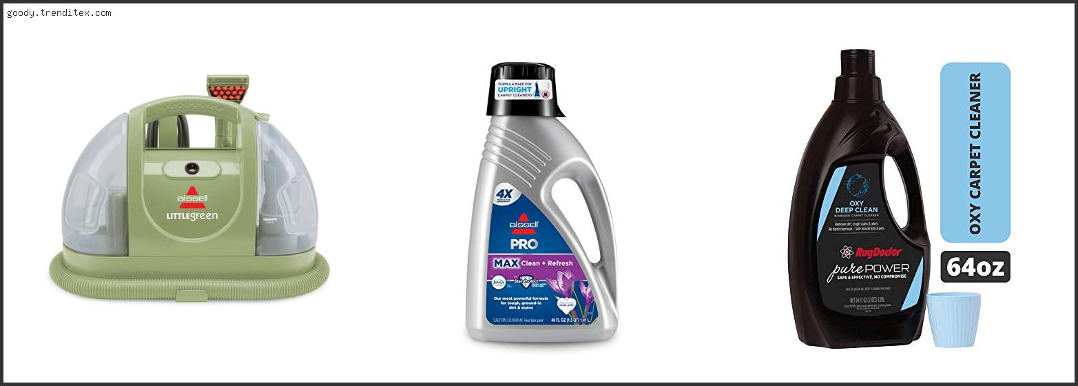 Top 10 Best Upholstery Cleaner Liquid Reviews With Products List