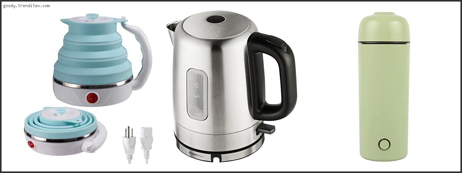 Top 10 Best Low Wattage Kettle For Motorhome [2024]