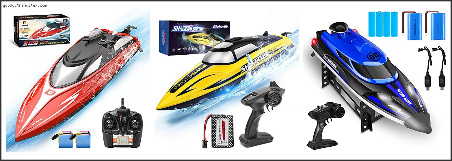 Top 10 Best Electric Rc Boat For Rough Water [2024]