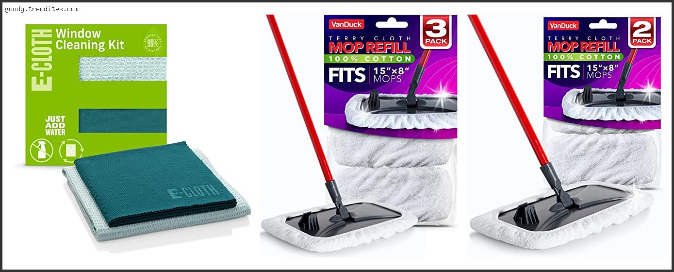 Top 10 Best Window Cloth Mop Pad [2024]