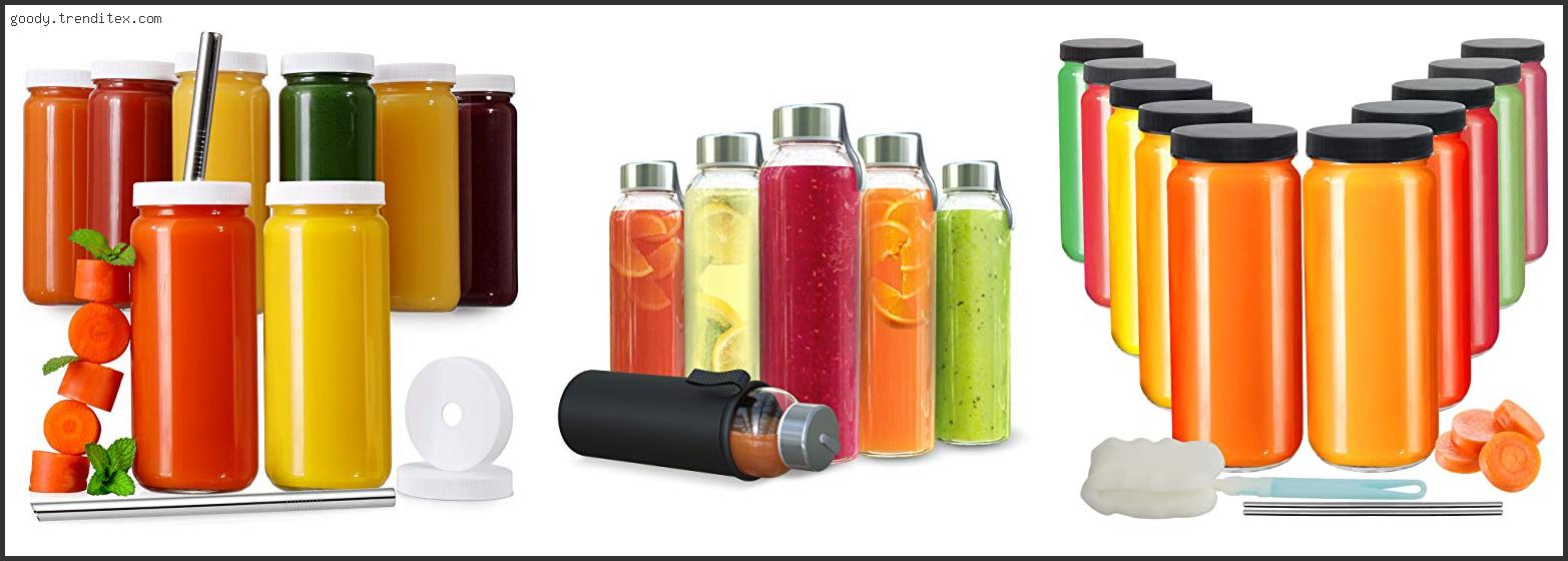 Top 10 Best Glass Bottles For Juicing [2024]