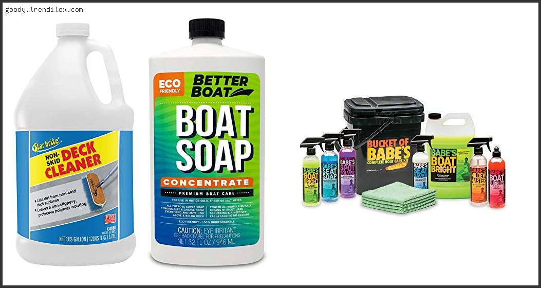 Top 10 Best Boat Cleaning Products [2024]