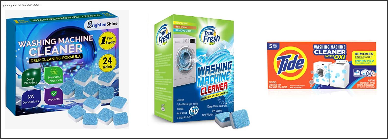 Top 10 Best Washing Machine Cleaning Tablets [2024]