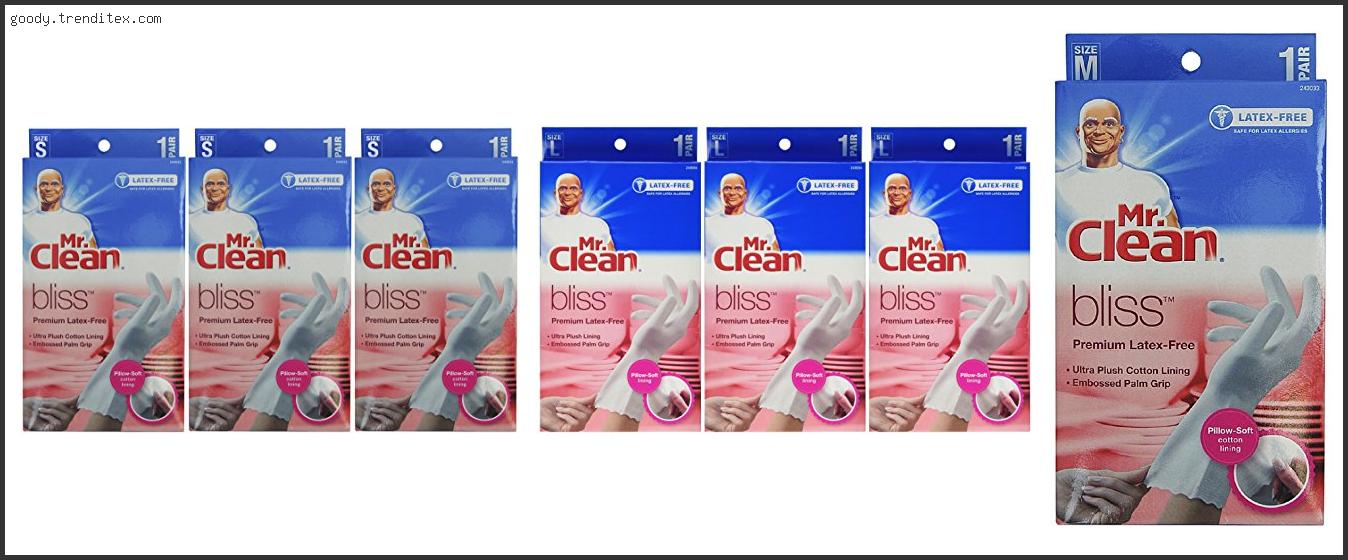 Top 10 Best Mr Clean Rubber Gloves Small [2024]