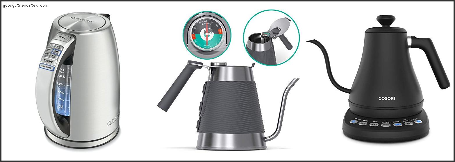 Top 10 Best Electric Kettle For French Press Coffee [2024]