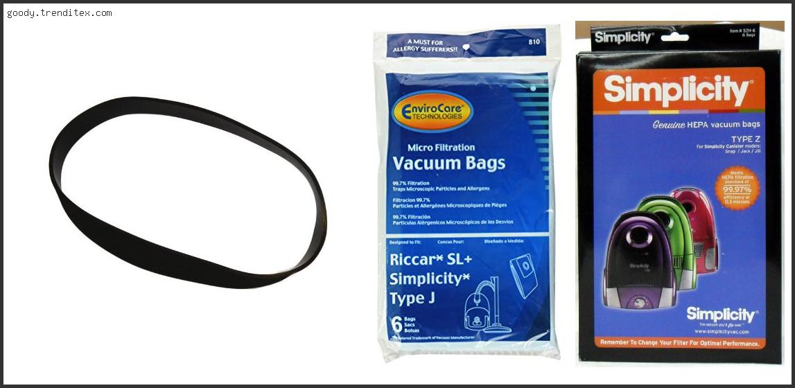 Top 10 Best Simplicity Champ Vacuum Bags [2024]