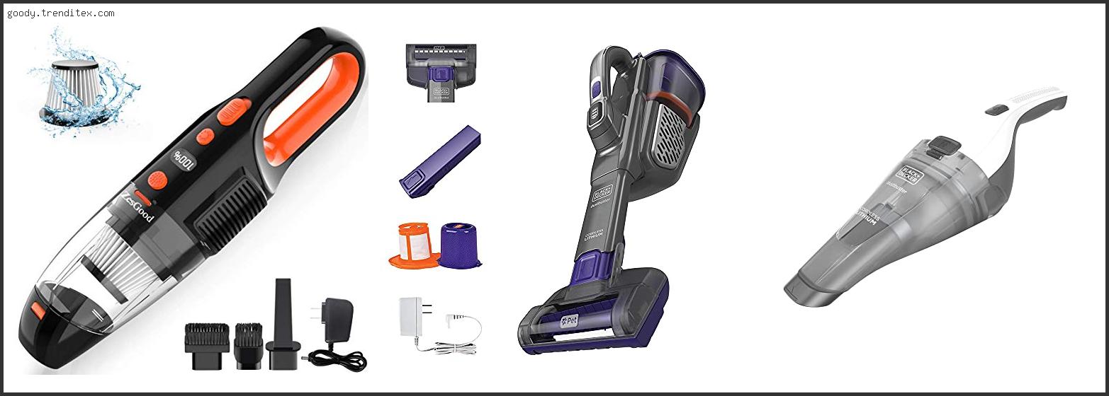 Top 10 Best Handheld Vacuum Cleaner For Home India [2024]