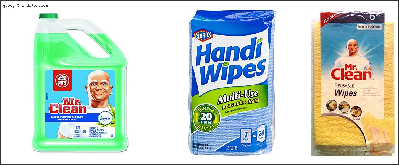 Top 10 Best Mr Clean Premium Reusable Wipes [2024]