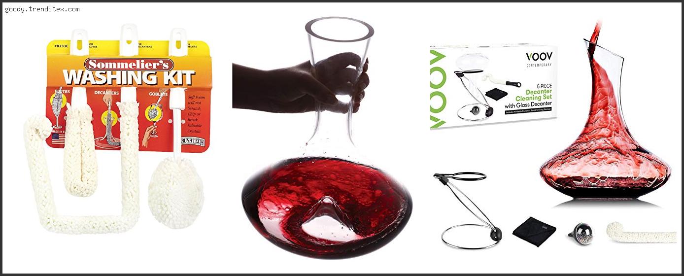 Top 10 Best Wine Decanter Cleaning Kit [2024]