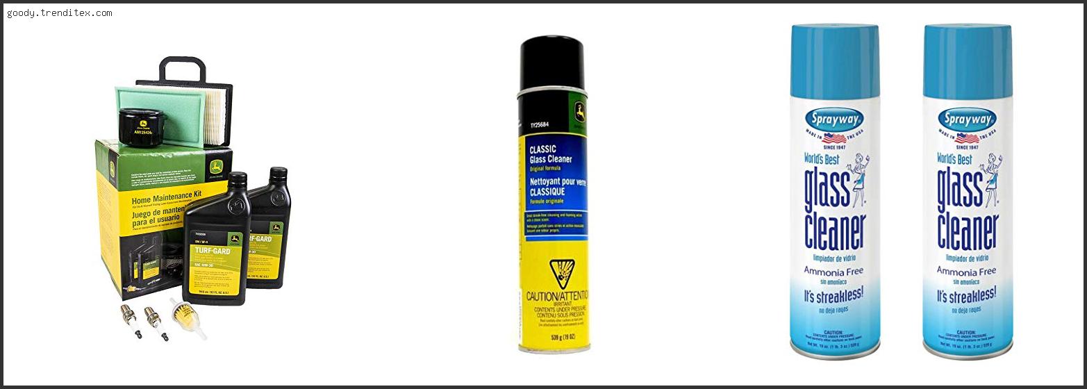 Top 10 Best John Deere Glass Cleaner [2024]