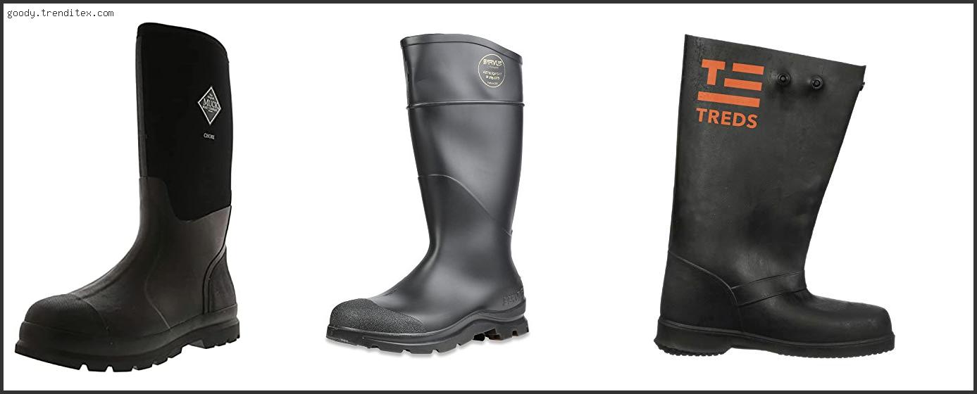 Top 10 Best Rubber Boots For Concrete Work [2024]