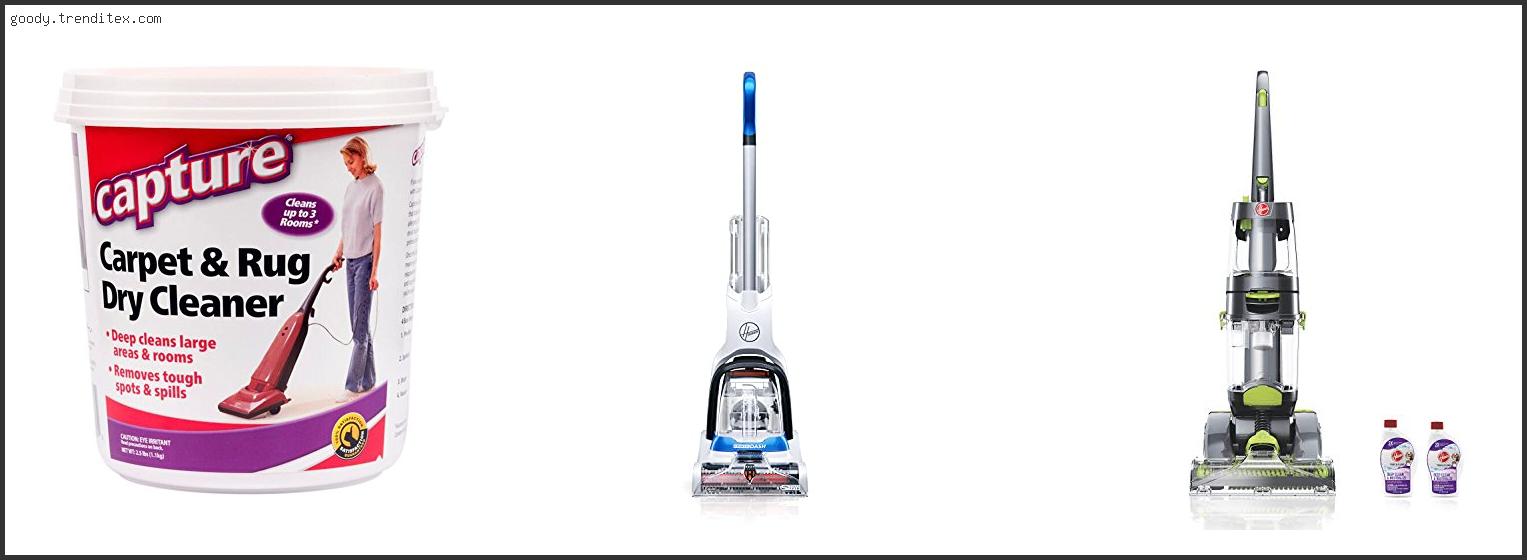 Top 10 Best Dry Carpet Cleaner [2024]